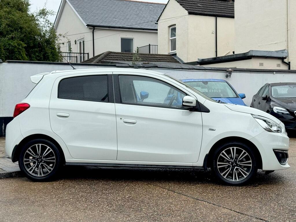 Mitsubishi Mirage Hatchback 1.2 Juro Cvt Euro 6 Ss 201666 White #2