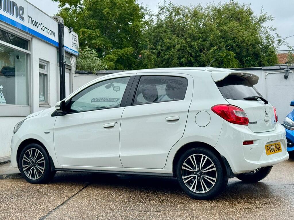 Mitsubishi Mirage Hatchback 1.2 Juro Cvt Euro 6 Ss 201666 White #3