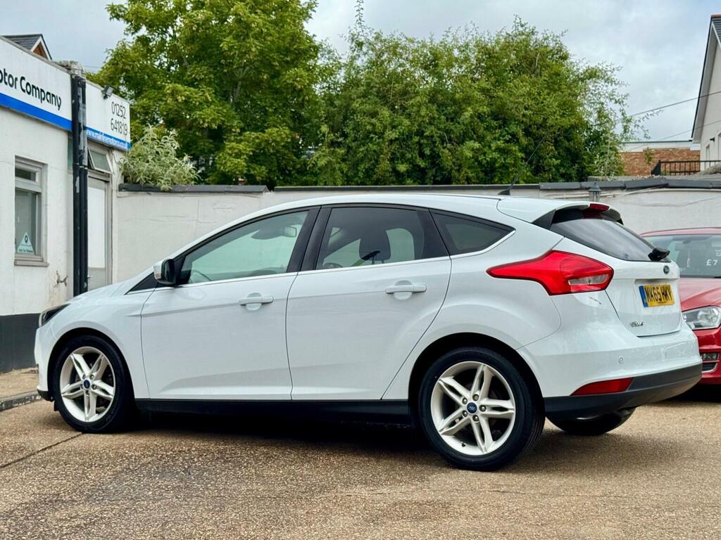 Ford Focus Hatchback 1.5 Tdci Titanium Euro 6 Ss 2015 White #3