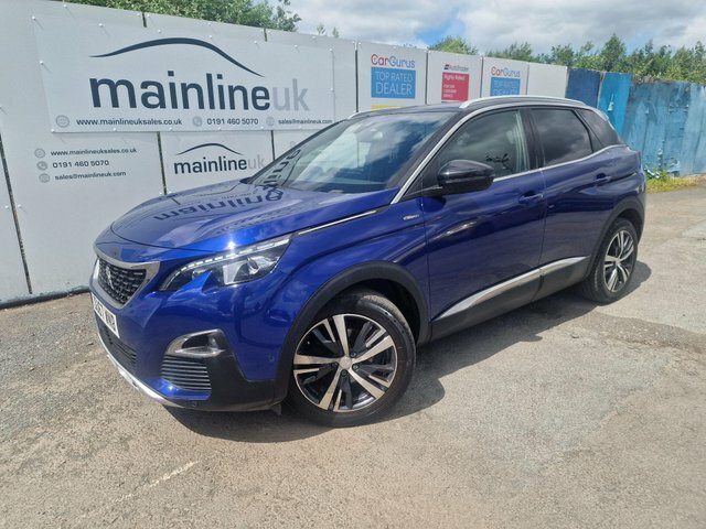 Peugeot 3008 1.2 Puretech Gt Line Euro 6 S S OU67WNB Blue #3