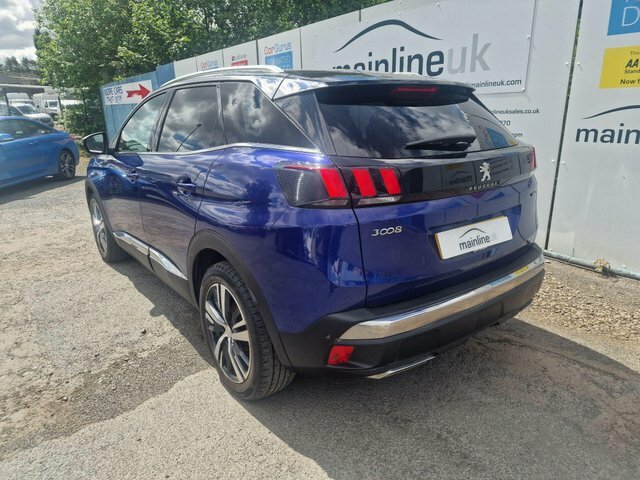 Peugeot 3008 1.2 Puretech Gt Line Euro 6 S S OU67WNB Blue #4