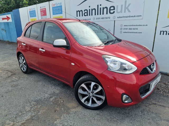 Nissan Micra 1.2 N-tec Euro 6 NG16AYB Red #5