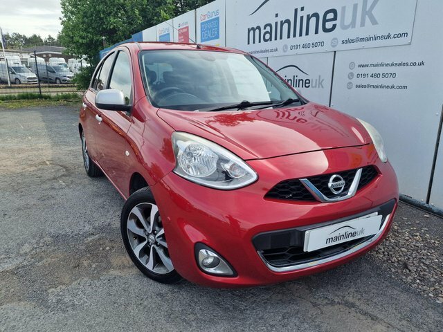 Nissan Micra 1.2 N-tec Euro 6 NG16AYB Red #6