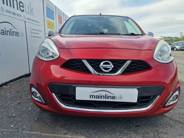 Nissan Micra 1.2 N-tec Euro 6 NG16AYB Red #2