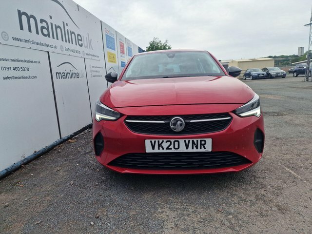 Vauxhall Corsa 1.2 Se Premium Euro 6 VK20VNR Red #2