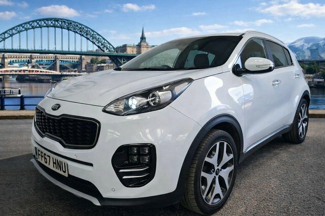 Kia Sportage 1.7 Crdi Gt-line Edition Euro 6 S S FP67HNU White #3