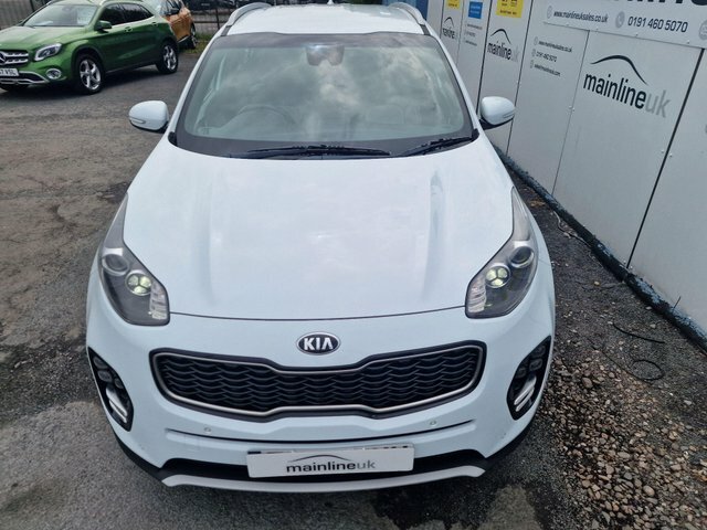 Kia Sportage 1.7 Crdi Gt-line Edition Euro 6 S S FP67HNU White #2