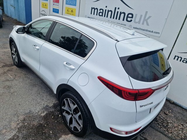 Kia Sportage 1.7 Crdi Gt-line Edition Euro 6 S S FP67HNU White #4