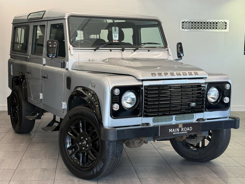 Land Rover Defender 110 2.2 Tdci County Station Wagon 4Wd Mwb Euro 5 Silver