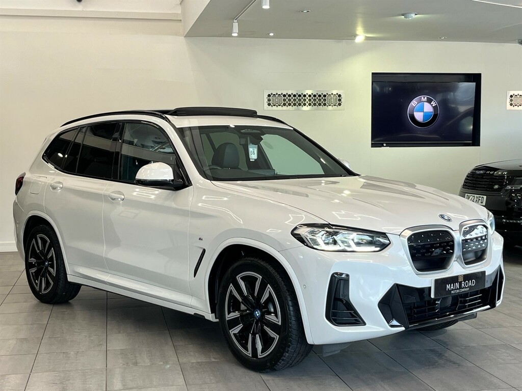 BMW iX3 80Kwh M Sport NA22FLJ White #3
