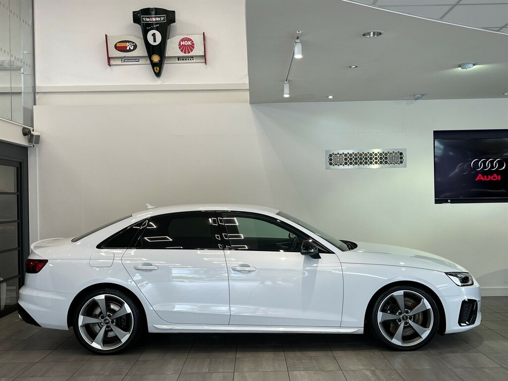 Audi S4 3.0 Tdi V6 Black Edition Tiptronic Quattro Euro 6 White #6