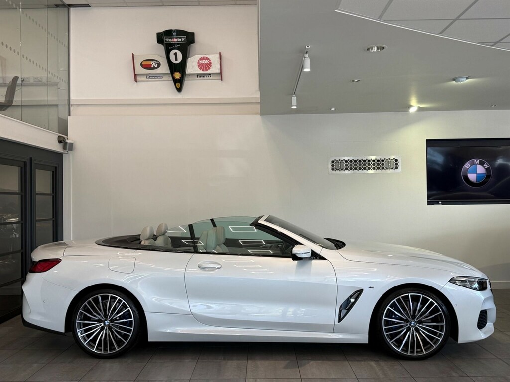 BMW 8 Series 3.0 Steptronic Euro 6 Ss White #5
