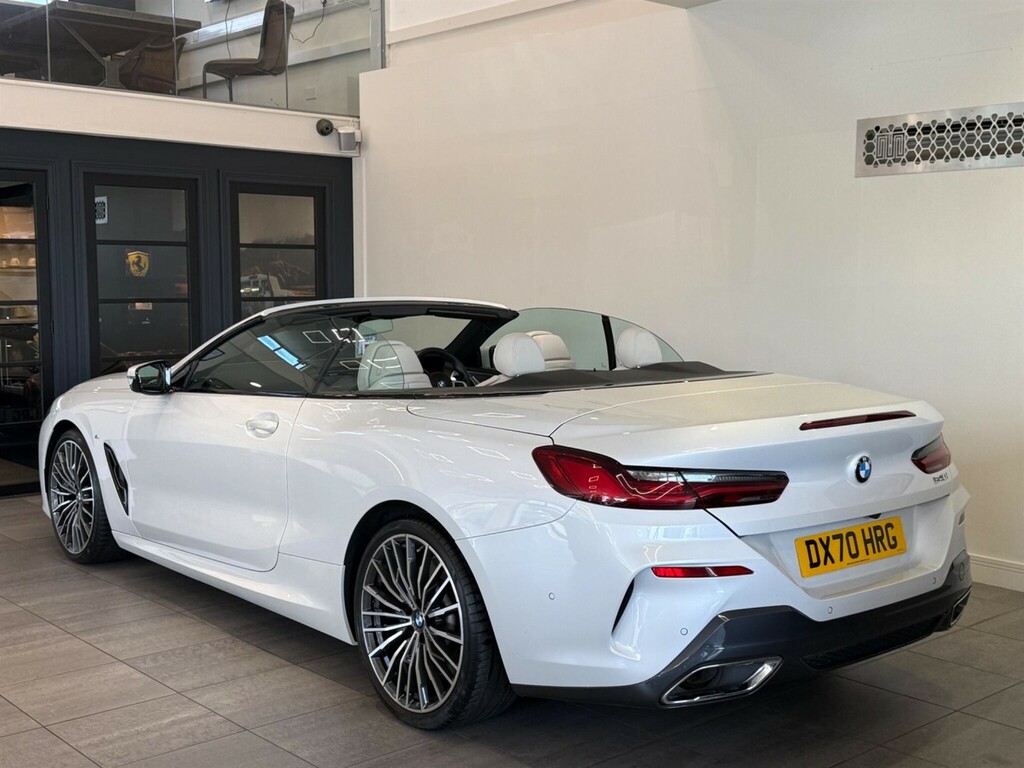 BMW 8 Series 3.0 Steptronic Euro 6 Ss White #4