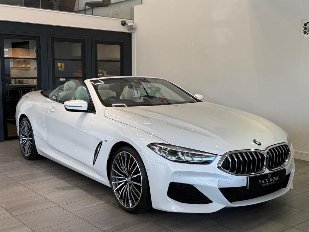 BMW 8 Series 3.0 Steptronic Euro 6 Ss White #3