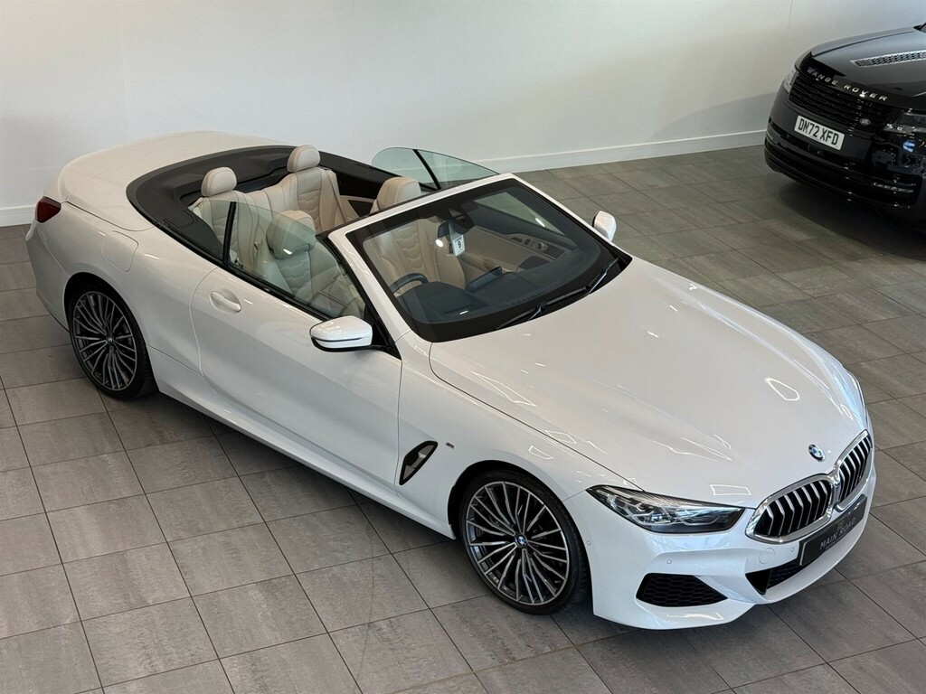 BMW 8 Series 3.0 Steptronic Euro 6 Ss White #2
