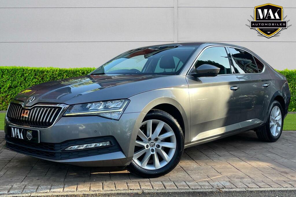 Skoda Superb Hatchback 2.0 Tdi Se Technology Dsg Euro 6 Ss 5 SA22RXK Grey #3