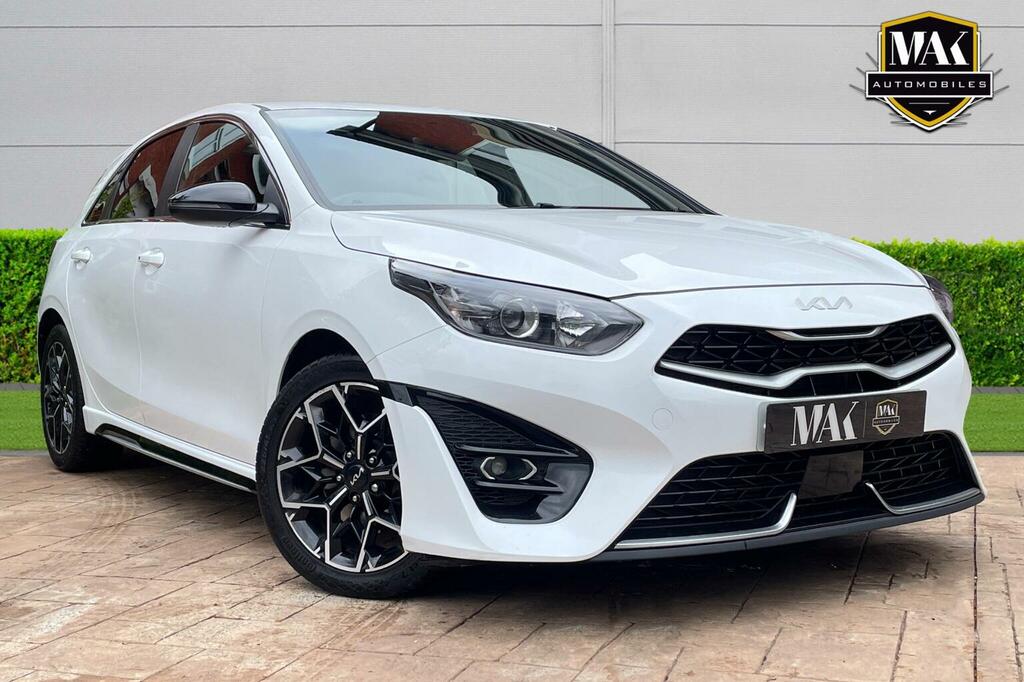 Kia Ceed Hatchback 1.5 T-gdi Gt-line Euro 6 Ss 2023 SG23ZPX White #2