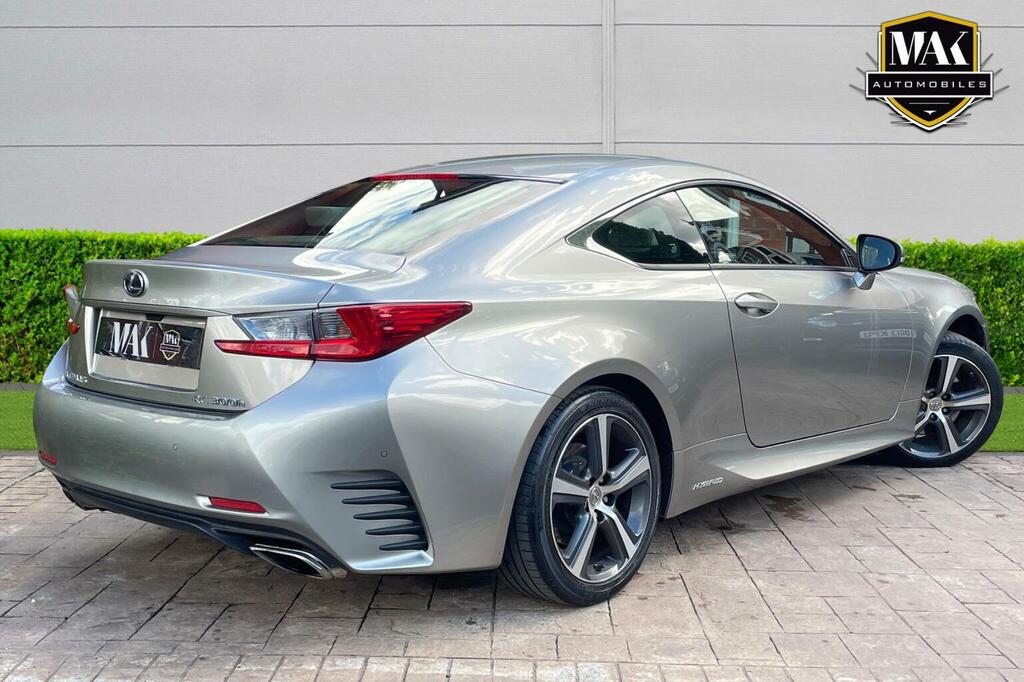 Lexus RC 2.5 300H Luxury Cvt Euro 6 Ss Silver #5