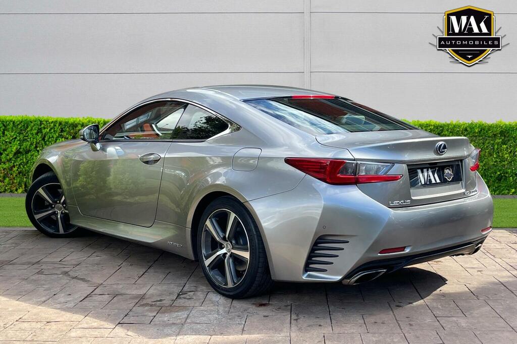 Lexus RC Coupe White #24