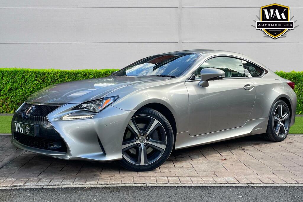 Lexus RC Coupe White #23