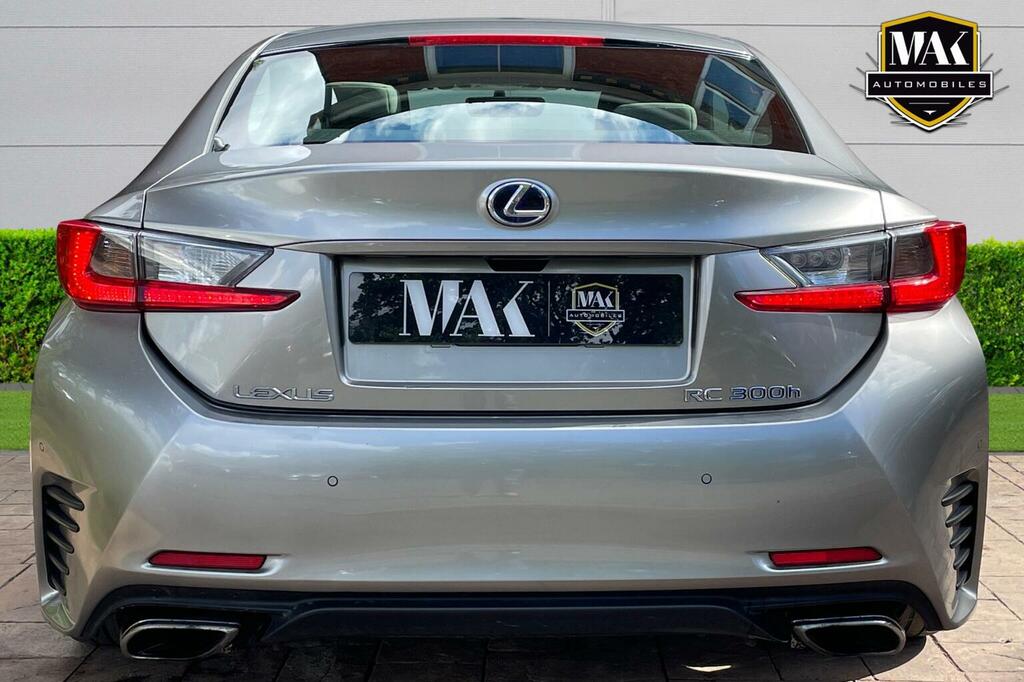 Lexus RC Coupe White #7