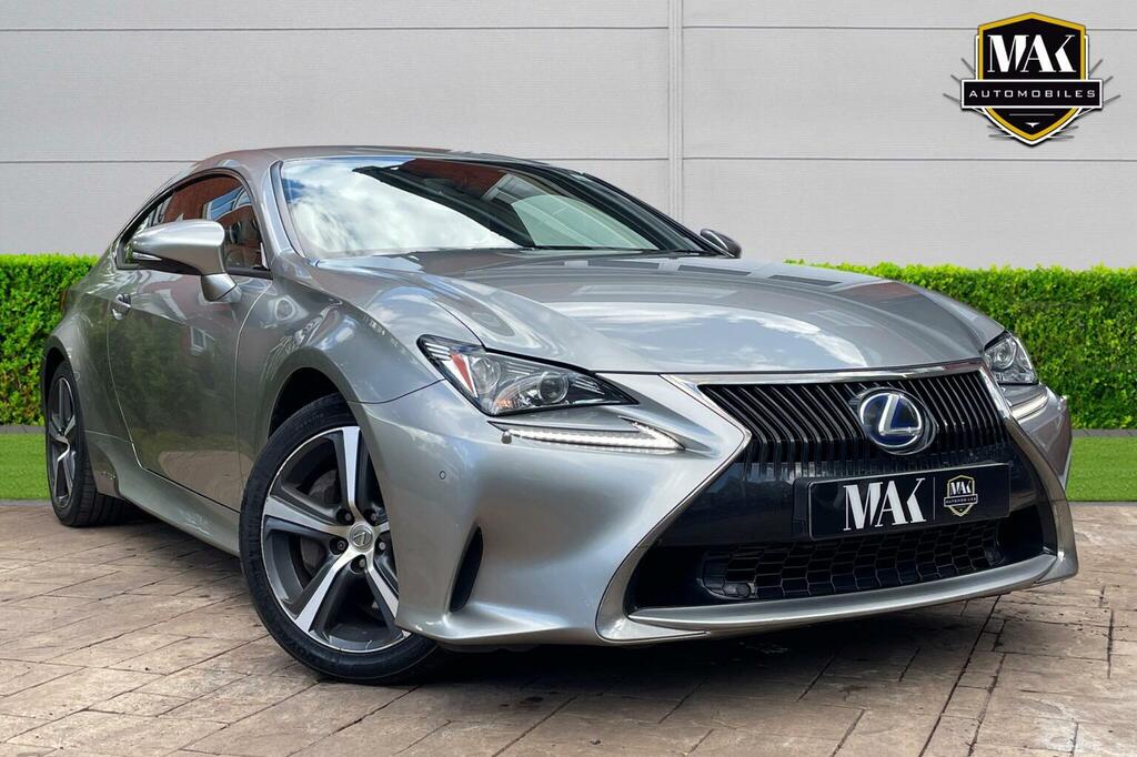 Lexus RC Coupe White #22