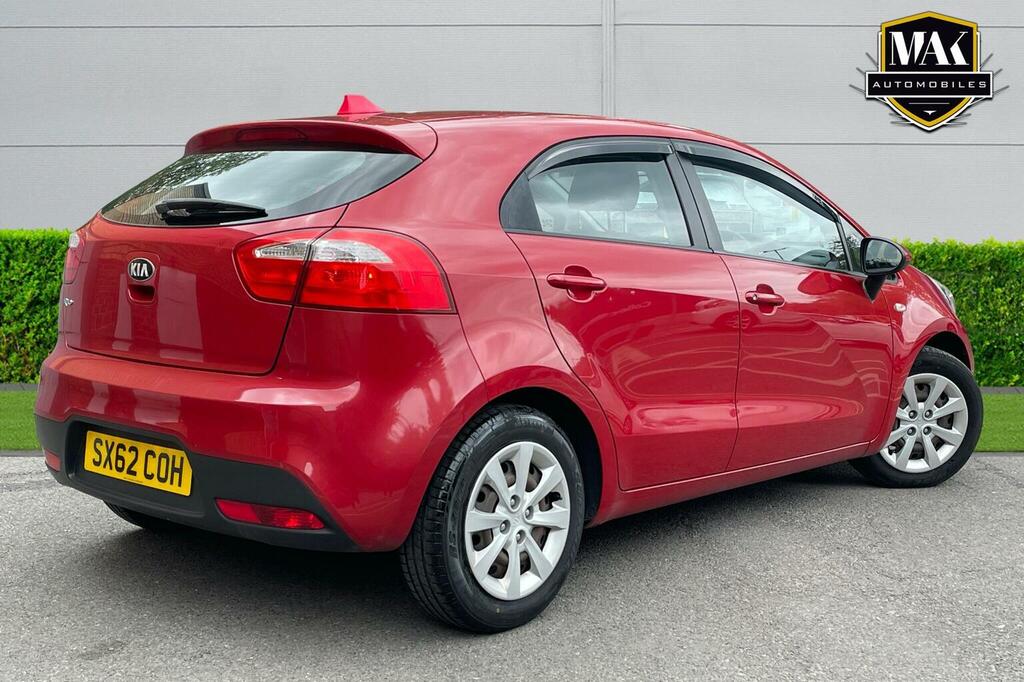 Kia RIO 1.25 1 Euro 5 Red #4