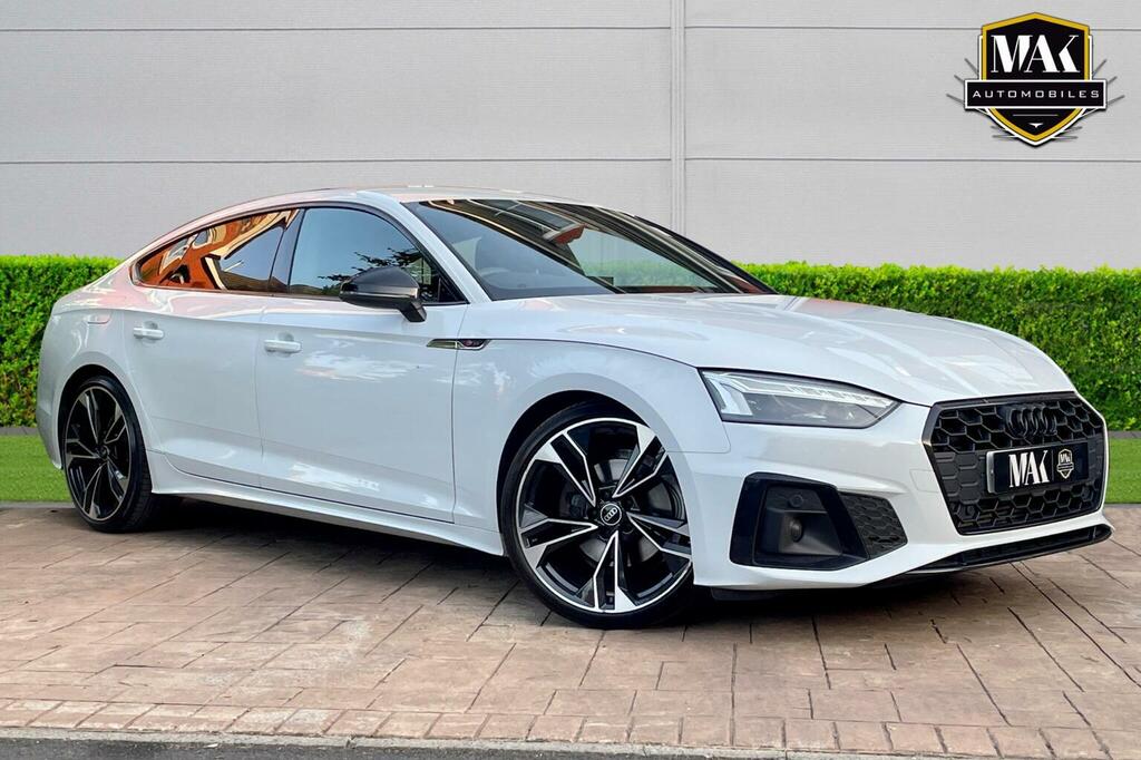 Audi A5 2.0 Tfsi 35 Black Edition Sportback S Tronic Euro White