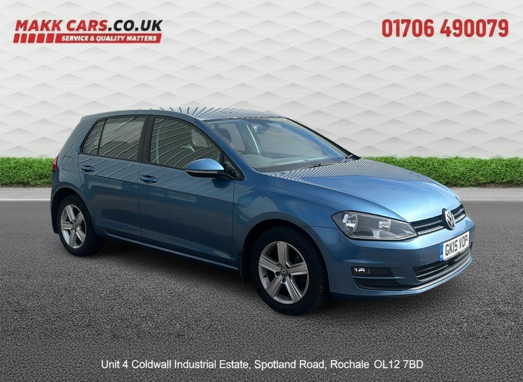 Volkswagen Golf Hatchback 1.4 Tsi Bluemotion Tech Match 201515 Blue