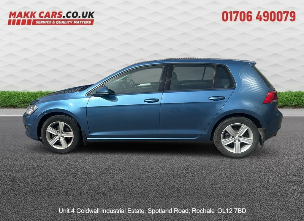 Volkswagen Golf Hatchback 1.4 Tsi Bluemotion Tech Match 201515 GK15VOP Blue #6