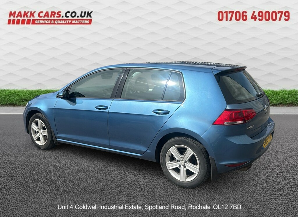 Volkswagen Golf Hatchback 1.4 Tsi Bluemotion Tech Match 201515 GK15VOP Blue #5