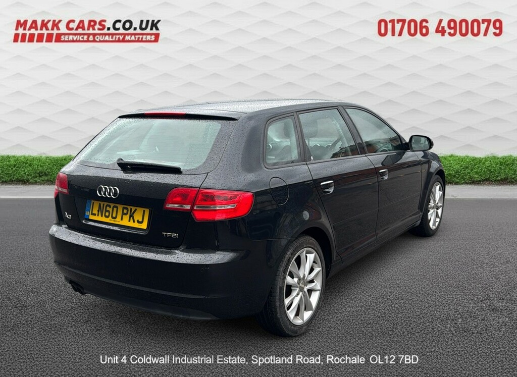 Audi A3 Hatchback 1.4 Tfsi Sport 201060 Black #3