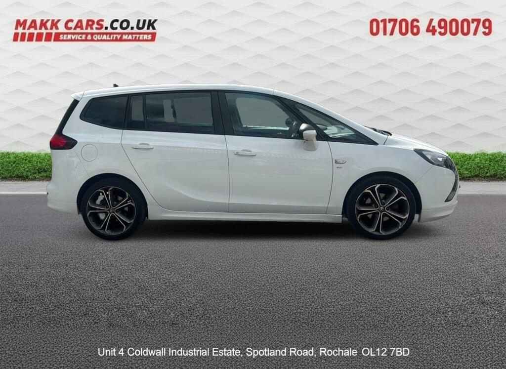 Vauxhall Zafira Tourer 1.6 Cdti Ecoflex Sri White #5