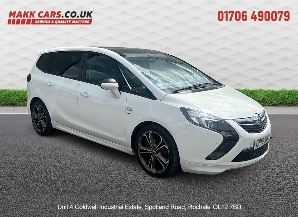 Vauxhall Zafira Tourer 1.6 Cdti Ecoflex Sri White