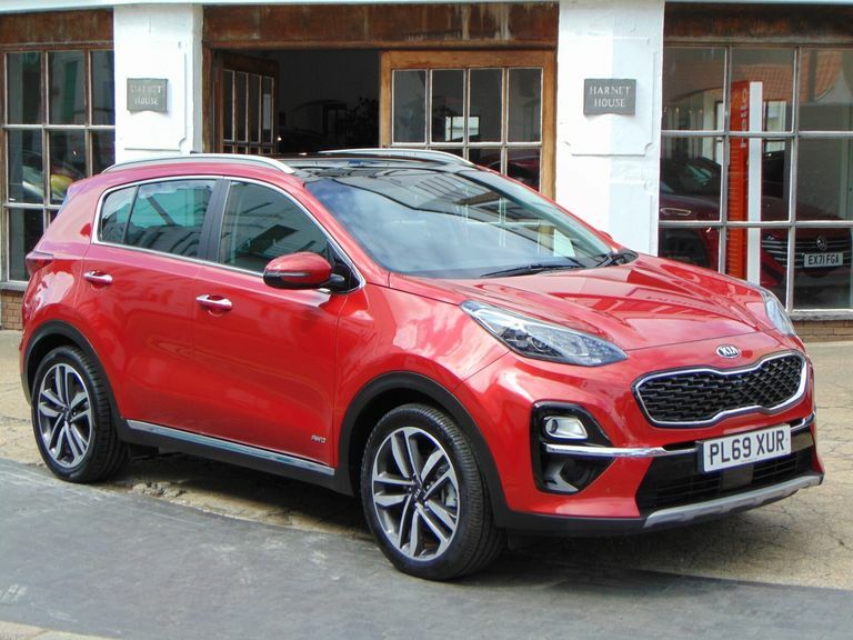 Kia Sportage 1.6 Crdi 48V Isg 4 Dct Awd Red