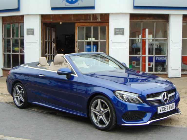 Mercedes-Benz C Class C220d Amg Line Blue