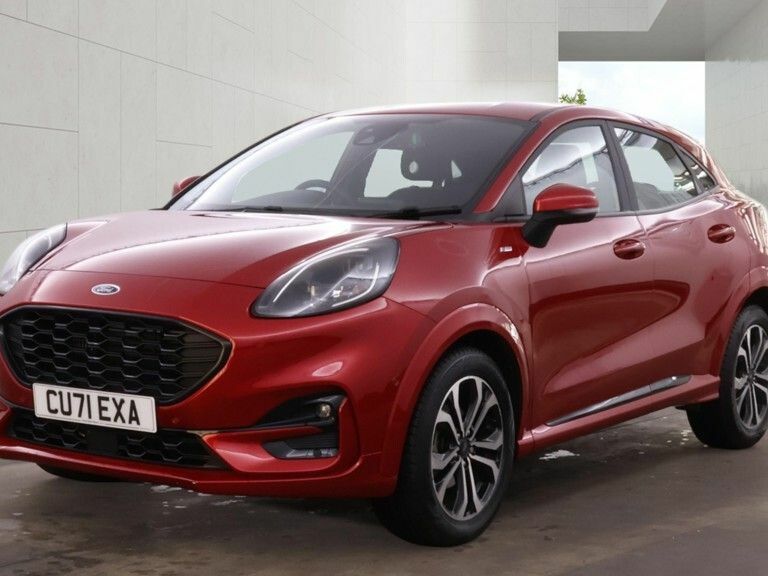 Ford Puma 1.0 Ecoboost Hybrid Mhev St-line Dct Red #5