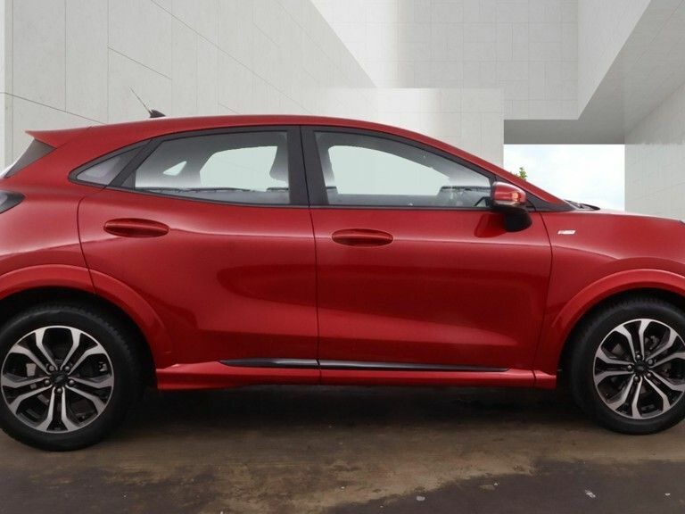 Ford Puma 1.0 Ecoboost Hybrid Mhev St-line Dct Red