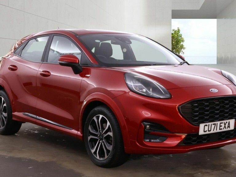 Ford Puma 1.0 Ecoboost Hybrid Mhev St-line Dct Red #4