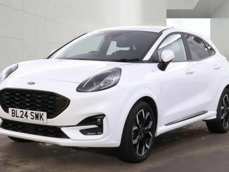 Ford Puma 1.0 Ecoboost Hybrid Mhev St-line X White #5