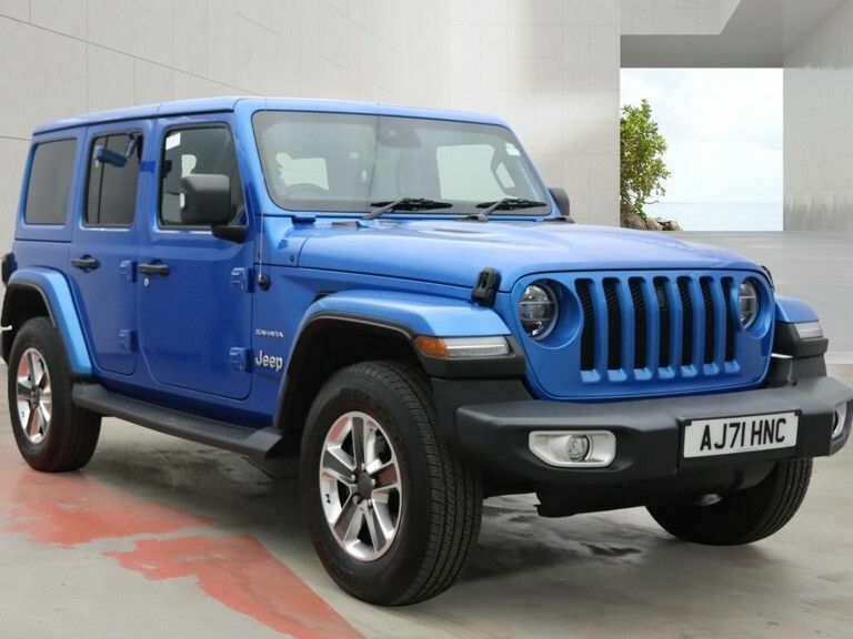 Jeep Wrangler 2.0 Gme Sahara Blue #4