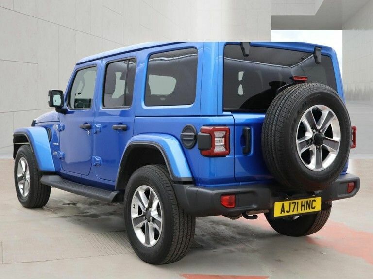 Jeep Wrangler 2.0 Gme Sahara Blue #6