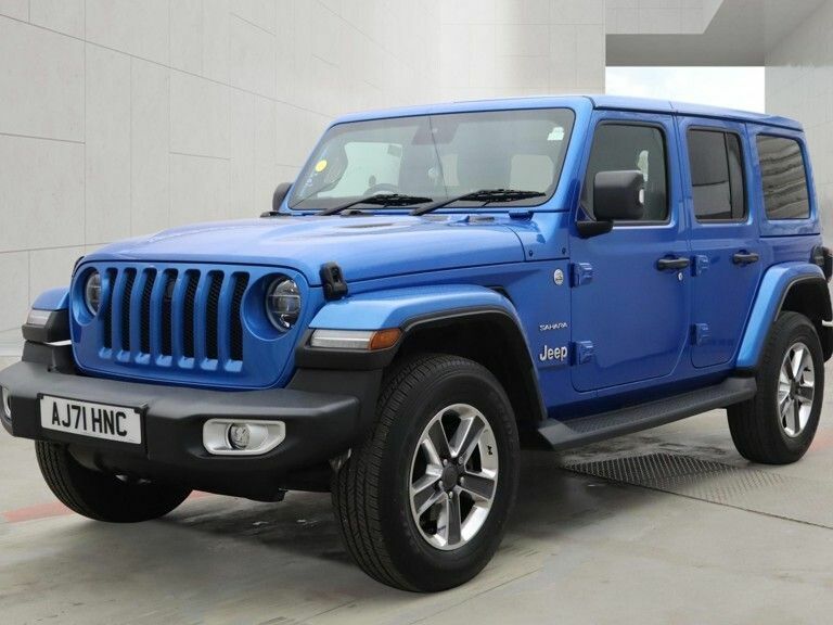 Jeep Wrangler 2.0 Gme Sahara Blue #5