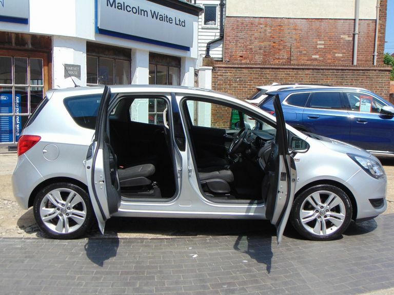 Vauxhall Meriva 1.4I 16V Club Silver #3