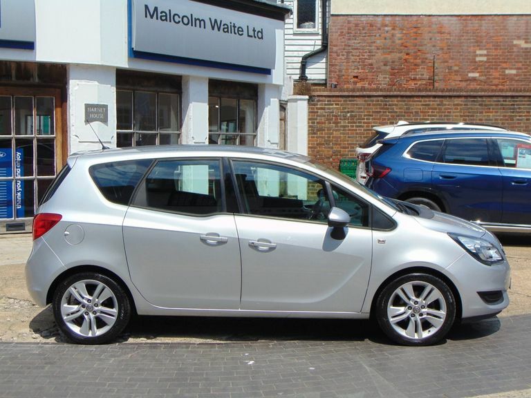Vauxhall Meriva 1.4I 16V Club Silver #2