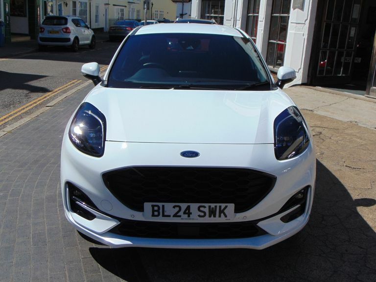 Ford Puma 1.0 Ecoboost Hybrid Mhev St-line X White #6