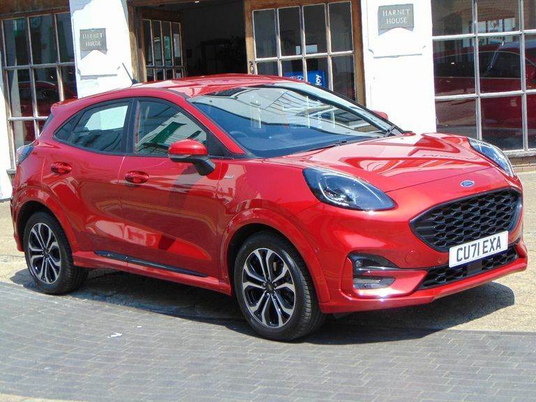 Ford Puma 1.0 Ecoboost Hybrid Mhev St-line Dct Red