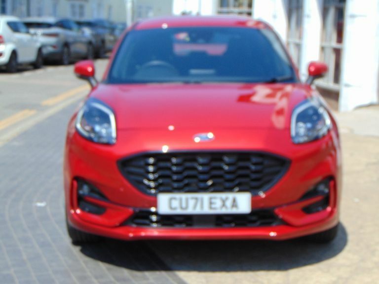 Ford Puma 1.0 Ecoboost Hybrid Mhev St-line Dct Red #6