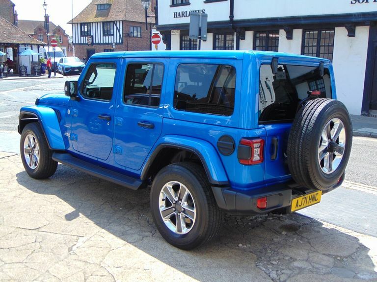 Jeep Wrangler 2.0 Gme Sahara Black #10