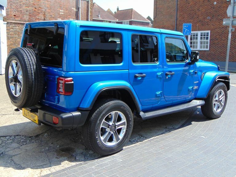Jeep Wrangler 2.0 Gme Sahara Black #12